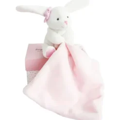 Marie Dumas Bunny with Pink Handkerchief
