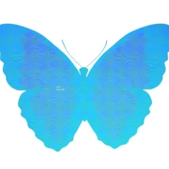 Marie Dumas Butterfly Bleu Wall Art