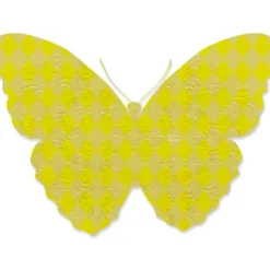 Marie Dumas Butterfly Jaune Wall Art