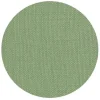 Marie Dumas Canvas Round Moss Green Coasters
