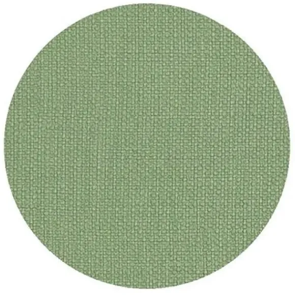 Marie Dumas Canvas Round Moss Green Coasters