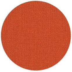 Marie Dumas Canvas Round Orange Coasters