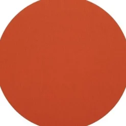 Marie Dumas Canvas Round Orange Placemat