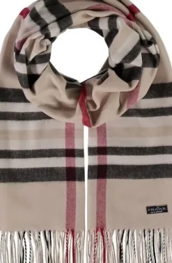 Marie Dumas Cashmink Plaid Blanket Scarf