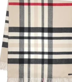 Marie Dumas Cashmink Plaid Throw