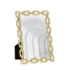 Marie Dumas Chain Link Gold 4x6 Picture Frame