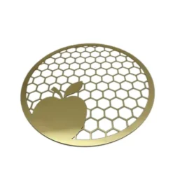Marie Dumas Charger Plate Honeycomb