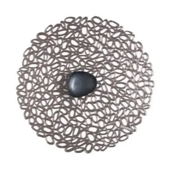 Marie Dumas Chilewich Pebble Gunmetal Placemat