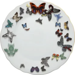 Marie Dumas Christian Lacroix Butterfly Parade Dinner Plate