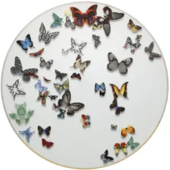 Marie Dumas Christian Lacroix Butterfly Parade Charger Plate