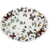 Marie Dumas Christian Lacroix Butterfly Parade Large Oval Platter