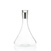Marie Dumas Chrome Band Decanter