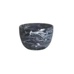 Marie Dumas Classic Black Swirl Small Deep Bowl