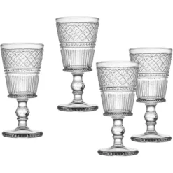 Marie Dumas Classic Clear Set of 4 Goblets