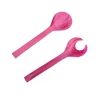 Marie Dumas Classic Magenta Salad Servers