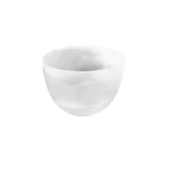Marie Dumas Classic White Swirl Small Deep Bowl