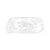 Marie Dumas Classic White Swirl Small Tray