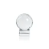 Marie Dumas Clear Serene Orb on Base