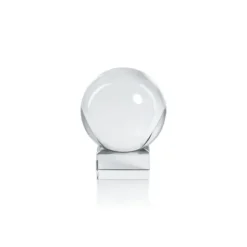 Marie Dumas Clear Serene Orb on Base