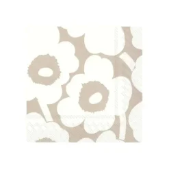 Marie Dumas Cocktail Napkin Cream Linen