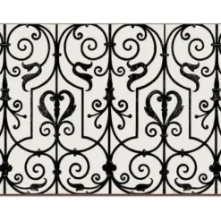 Marie Dumas Cork Placemats Set of 4 - Garden Gate