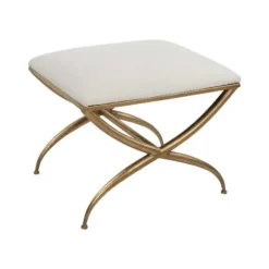 Marie Dumas Crista Small White Bench