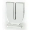 Marie Dumas Crystal Bud Vase U Shape