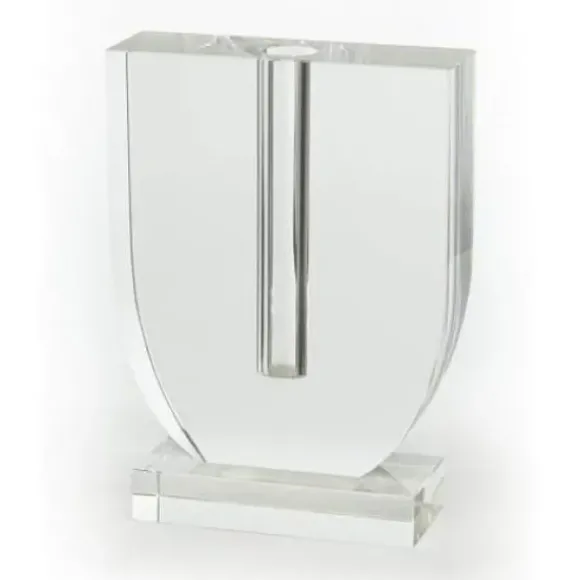Marie Dumas Crystal Bud Vase U Shape