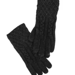 Marie Dumas Crystal Knit Gloves