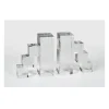 Marie Dumas Crystal Steps Set of 2 Bookends