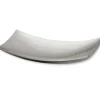Marie Dumas Curved Stainless Steel Hammered Tray