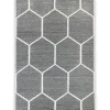 Marie Dumas Dark Grey Motif 2x3 Rug
