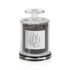 Marie Dumas Dark Grey Small Apothecary Guild Candle with Dome