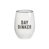 Marie Dumas Day Dinker Stemless Wine Glass