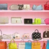 Marie Dumas Designer Handbags in Pink Wall Art