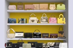 Marie Dumas Designer Handbags in Yellow Wall Art