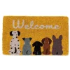 Marie Dumas Dog “Welcome” Doormat