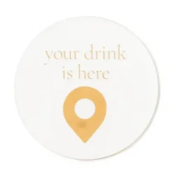 Marie Dumas Drink Location Coaster