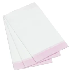 Marie Dumas Dusty Rose Border 25 Piece Guest Napkins