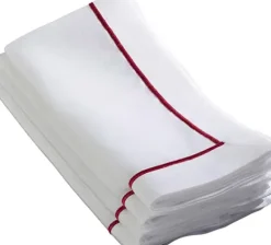 Marie Dumas Embroidered Edge Napkin