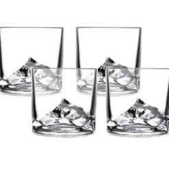 Marie Dumas Everest Whiskey Glasses - Set of 4