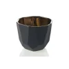 Marie Dumas Faceted Black Planter - Small