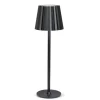 Marie Dumas Fluted LED Black Table Lamp
