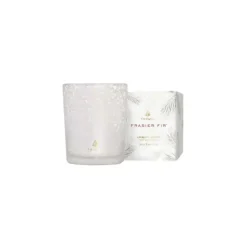 Marie Dumas Frasier Fir Flocked Extra Small Candle