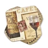 Marie Dumas French Cellar Set of Six Coasters