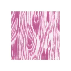 Marie Dumas Fushia Woodgrain Napkins