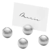 Marie Dumas Georg Jensen Bernadotte Set of 4 Card Holders