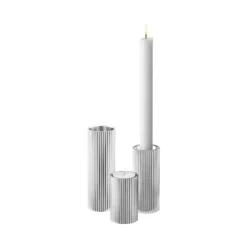 Marie Dumas Georg Jensen Bernadotte Set of 3 Candle Holders