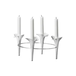 Marie Dumas Georg Jensen Bloom Botanica Taper Holder