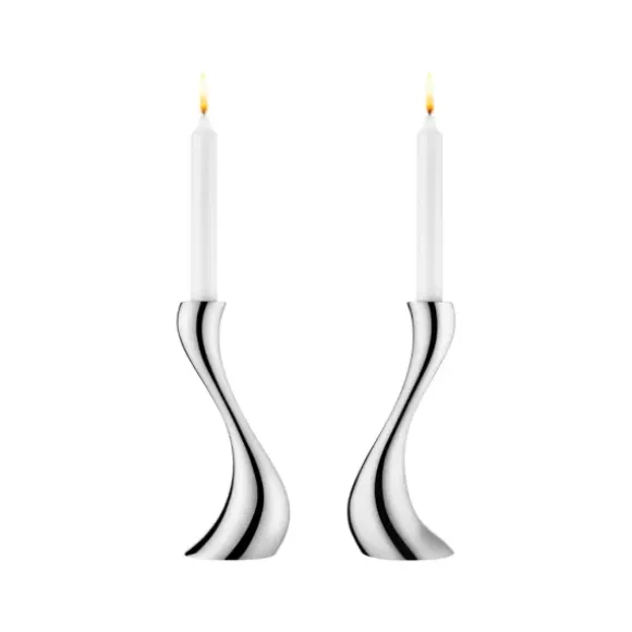 Marie Dumas Georg Jensen Cobra Candleholder Set